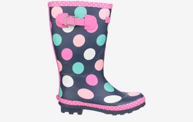 Cotswold Dotty WATERPROOF Wellington Junior Girls
