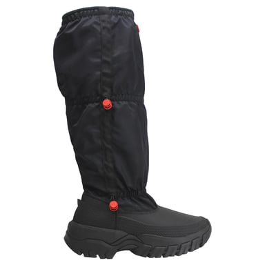 Hunter Wanderer Tall Womens Black Snow Boots