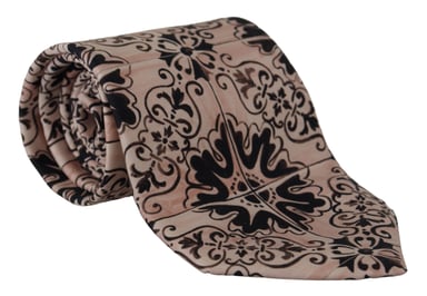 Corbata estampada en