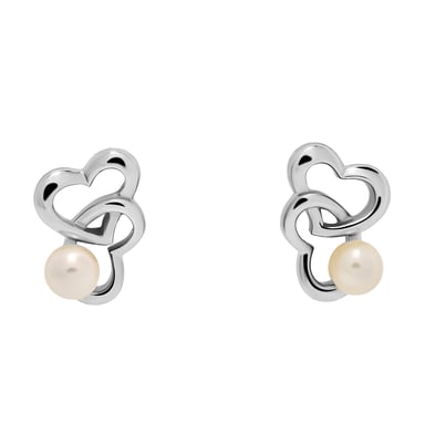 Orphelia 'Lili' Women's 925 Sterling Silver Stud Earrings - Silver ZO-7513