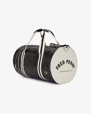 Fred Perry Recycled Polyester Classic Barrel Bag