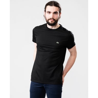 Camiseta Lacoste de jersey de algodón pima con cuello redondo para hombre