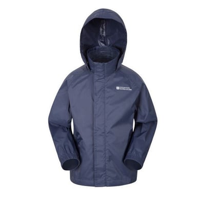 Mountain Warehouse Childrens/Kids Pakka Waterproof Jacket (Dark Blue)
