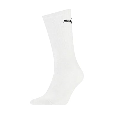 Puma Unisex Adult Crew Sports Socks (Pack of 3) (White)
