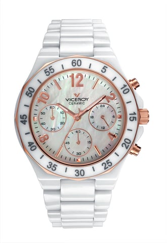Viceroy: reloj blanco para mujer