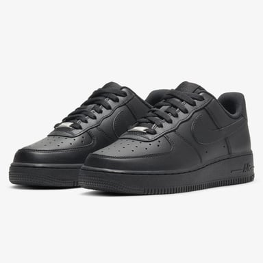 Zapatillas Nike Air Force 1 '07 para mujer en negro