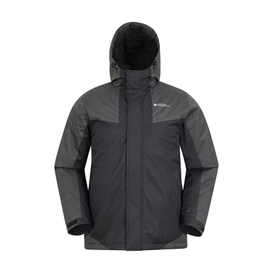Mountain Warehouse Mens Dusk III Ski Jacket (Black/Grey)
