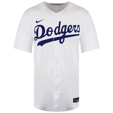 Nike MLB Los Angeles Dodgers Réplica oficial de camiseta alternativa blanca para hombre