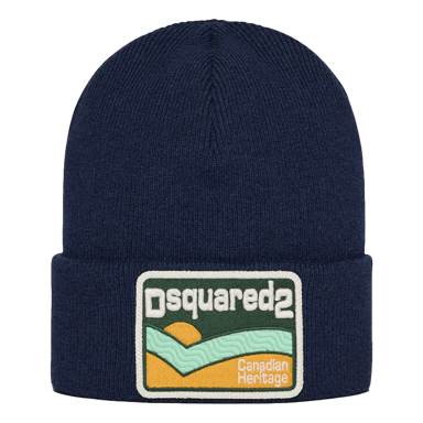 Gorro Canadian Heritage de Dsquared2 en azul marino