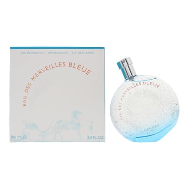 Hermès Eau des Merveilles Bleue Eau de Toilette 100 ml Spray Para Ella