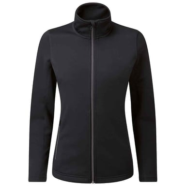 Premier Womens/Ladies Sustainable Zipped Jacket (Black)