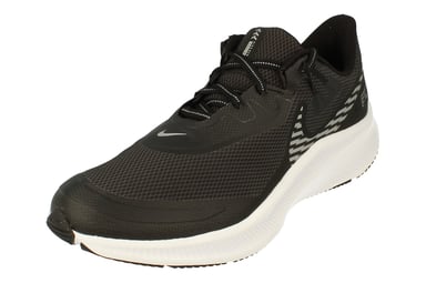 Nike Quest 3 Shield Mens Black Trainers