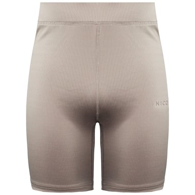 Nicce STRING Highrise Fit Logotipo Latte Womens Arla Cycling Shorts 0309 K018 0510