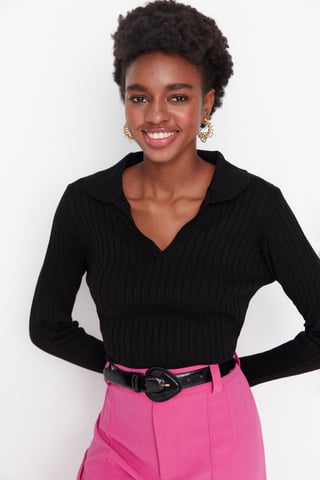 Trendyol Women's  Plain  Sweater