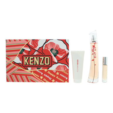 Kenzo Flower Ikebana Sakura Eau de Parfum 75ml, Eau de Parfum 10ml + Body Lotion 75ml