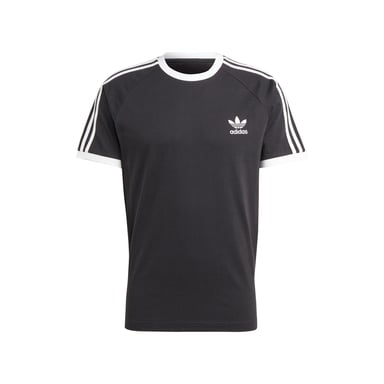 CAMISETA MODA HOMBRE 3-STRIPES TEE NEGRO