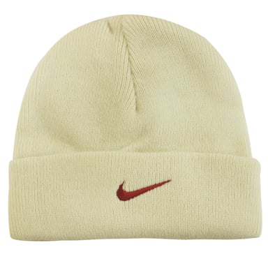 Gorro ajustado color crema para niños de Nike