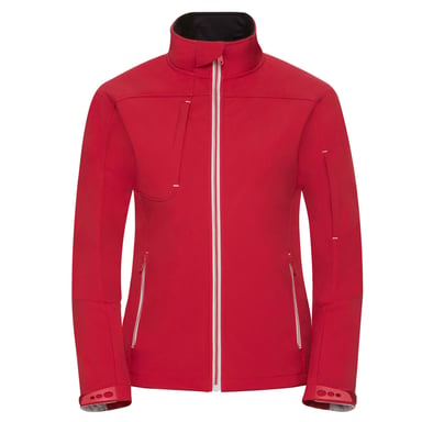 Russell Womens/Ladies Bionic Soft Shell Jacket (Classic Red)