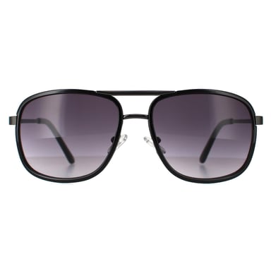 Gafas de sol Guess GF0216 01B negro brillante degradado ahumado