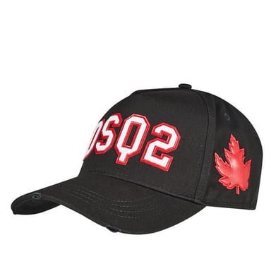 Dsquared2 Gorra DSQ2 Maple Leaf Sn22 en negro