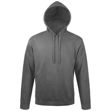 SOLS Snake Unisex Hooded Sweatshirt / Hoodie (Charcoal Marl)