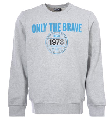 Diesel Sudadera S-Girk-K13 9CB Gris