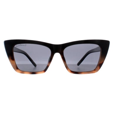Montana MP64 A gafas de sol polarizadas ahumadas negro brillante