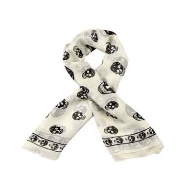 Skull Silk Scarf