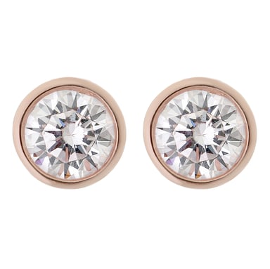 Orphelia Women's 925 Sterling Silver Stud Earrings - Rose ZO-6079/1