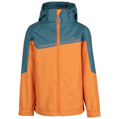 Trespass Boys Submerged Waterproof Jacket (Pumpkin Orange/Spruce)