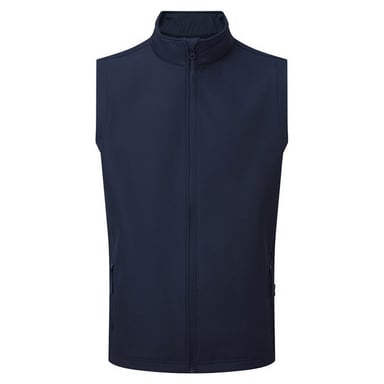 Premier Mens Windchecker Recycled Printable Gilet (Navy)
