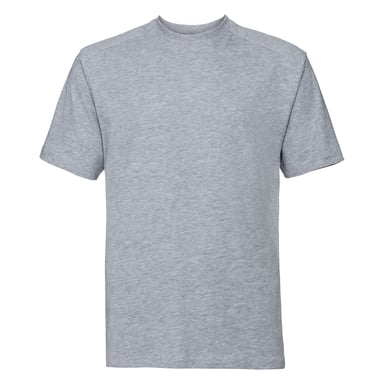 Russell Europe Mens Short Sleeve Cotton T-Shirt (Light Oxford)