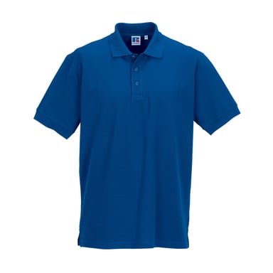 Russell Mens Ultimate Classic Cotton Polo Shirt (Bright Royal Blue)