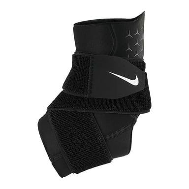 Nike Pro Compression Ankle Support (Black/White)
