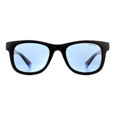 Gafas de sol Polaroid Kids Square Kidss Negro azul polarizadas
