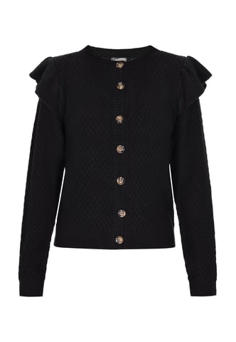 Dreimaster Cardigan women black