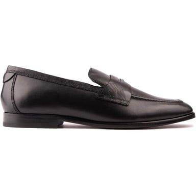 Mocasines negros para hombre Adlerrc Saddle de Ted Baker