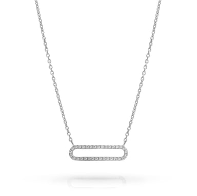 Orphelia 'Charm' Women's 925 Sterling Silver Necklace - Silver ZK-7563