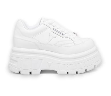 Zapatillas blancas de piel gruesa Windsor Smith - Swerve