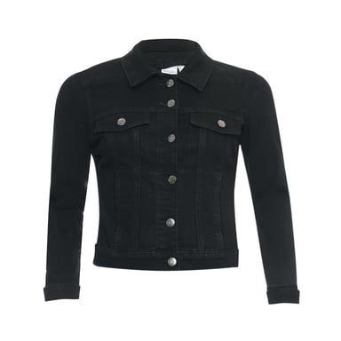 Women's Vero Moda Luna Denim Jacket in Black