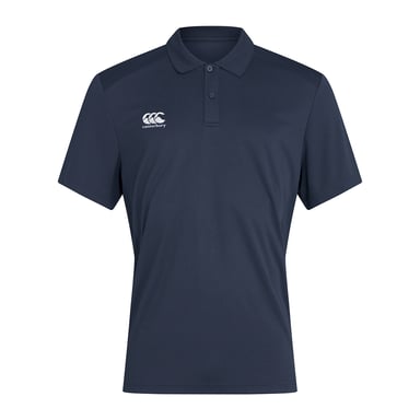 Canterbury Mens Club Dry Polo Shirt (Navy)