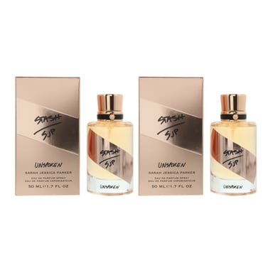 Sarah Jessica Parker Stash Unspoken Eau de Parfum 50ml Spray For Her x 2