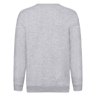 Fruit Of The Loom Kids Unisex Premium 70/30 Sweatshirt (Pack of 2) (Heather Grey)