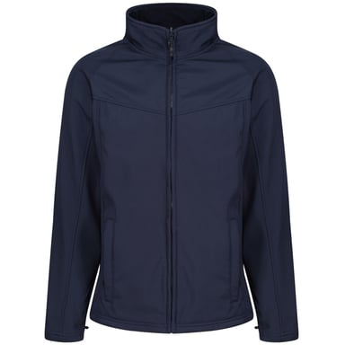 Regatta Uproar Mens Softshell Wind Resistant Fleece Jacket (Navy/Navy)
