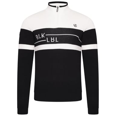 Dare 2B Mens Outgoing II Knitted Jumper (White/Black)