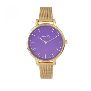 Simplifique el reloj de pulsera de malla 5800