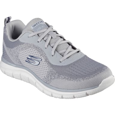 Skechers Track Glendor Polyester Men's Grey Trainers