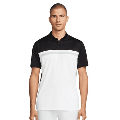 Nike Mens Victory Dri-FIT Polo Shirt (Black/White)