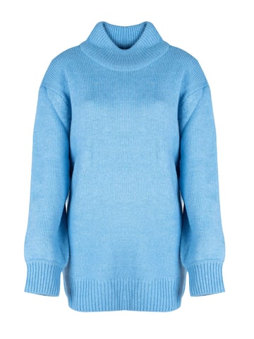Silvian Heach Suéter de mujer azul, azul