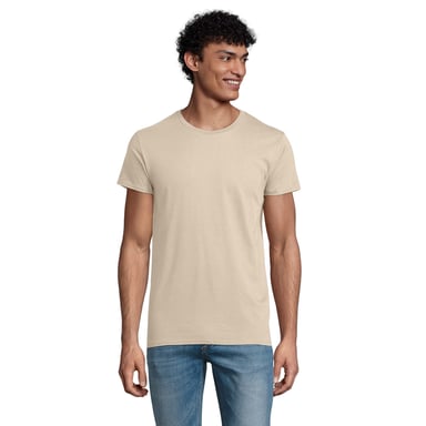 SOLS Mens Pioneer Organic Cotton T-Shirt (Natural)